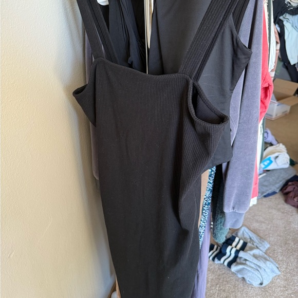 The Drop Amelia Elegant Black Midi Dress Large NWT - Picture 5 of 5